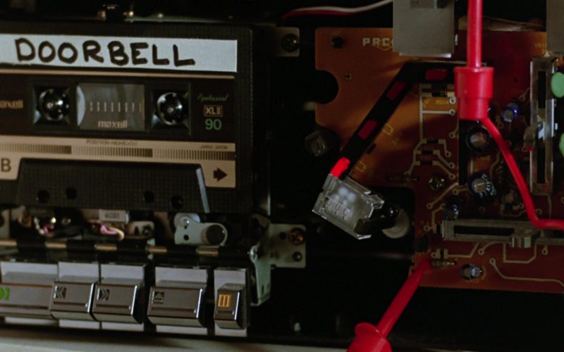 Maxell Audio Compact Cassette Tape in Ferris Bueller’s Day Off