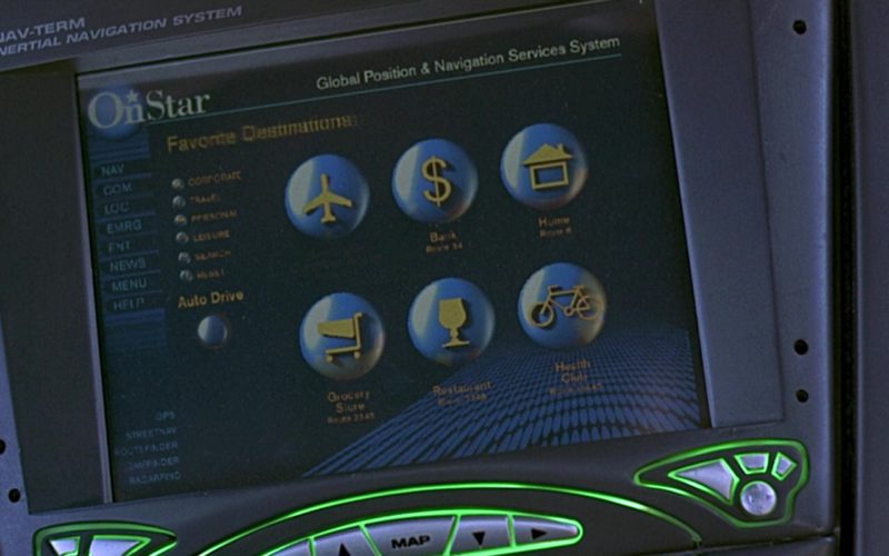 OnStar In-Vehicle Safety and Security in The 6th Day (2000)