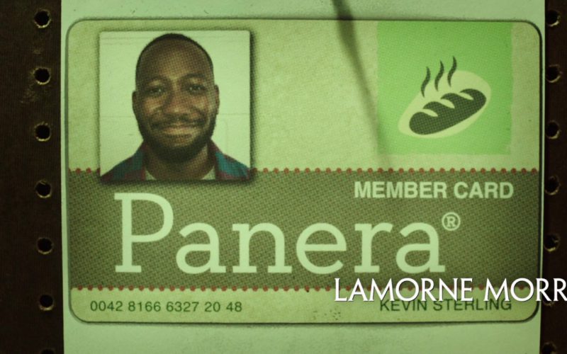Panera Bread Member Card Used by Lamorne Morris in Game Night