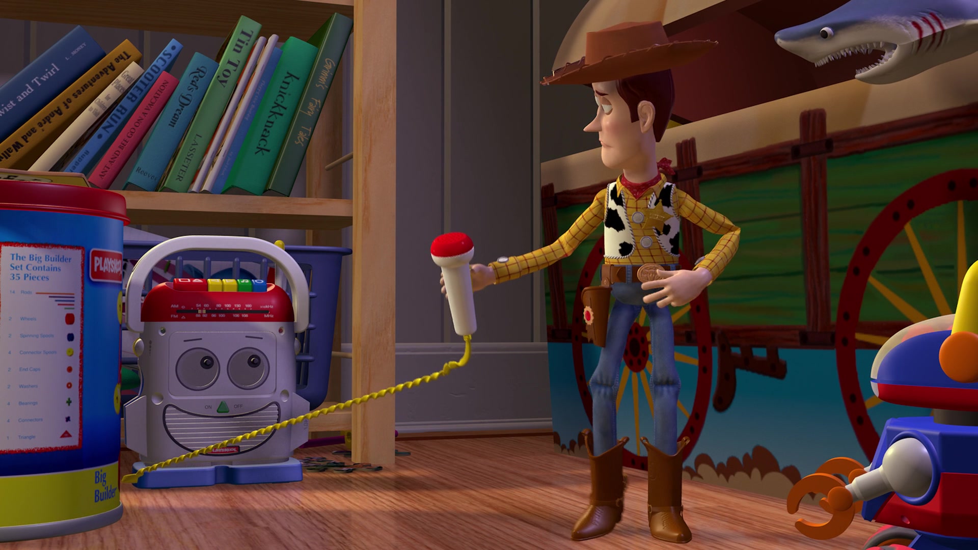 ...Playskool Voice Changer & Tape Recorder (Mr. Mike) in Toy Story (199...