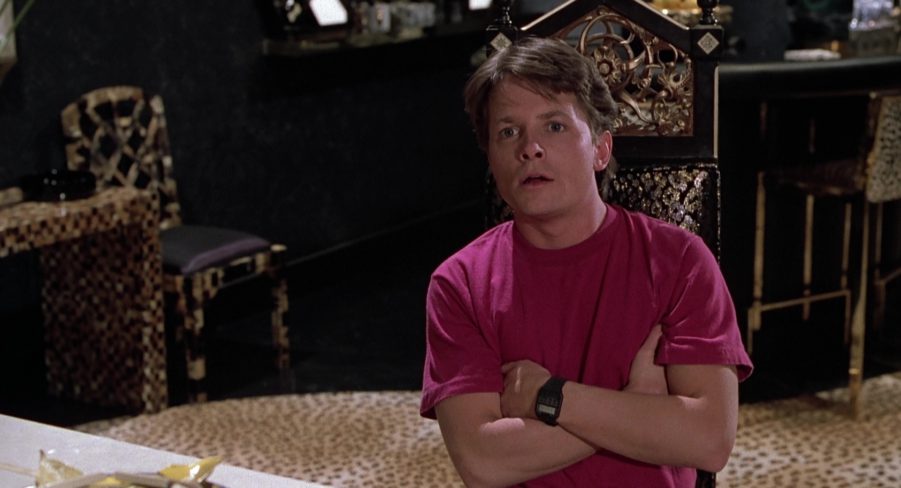 Casio Watch Used By Michael J Fox Marty McFly In Back To The Future Part