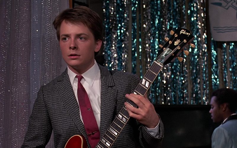 Gibson Guitar Used by Michael J. Fox (Marty McFly) in Back to the Future (2)