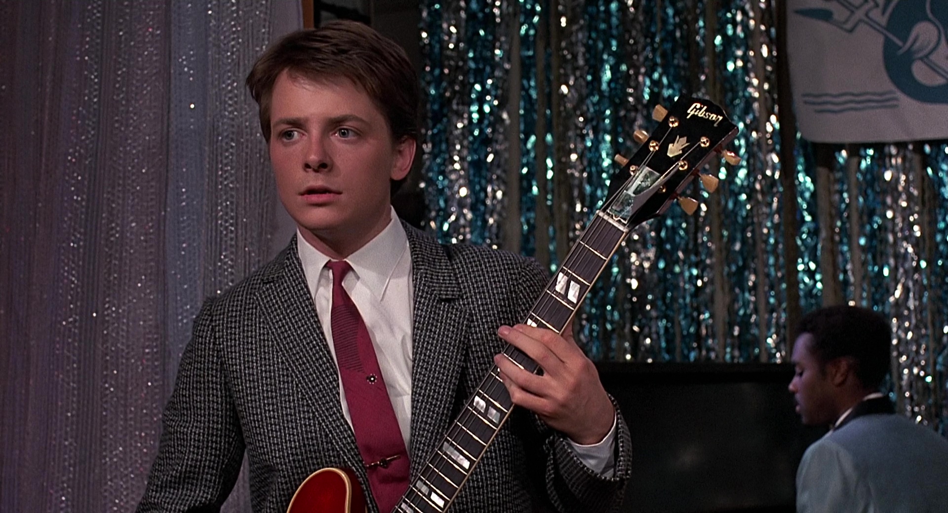 Gibson Guitar Used By Michael J Fox Marty McFly In Back To The 