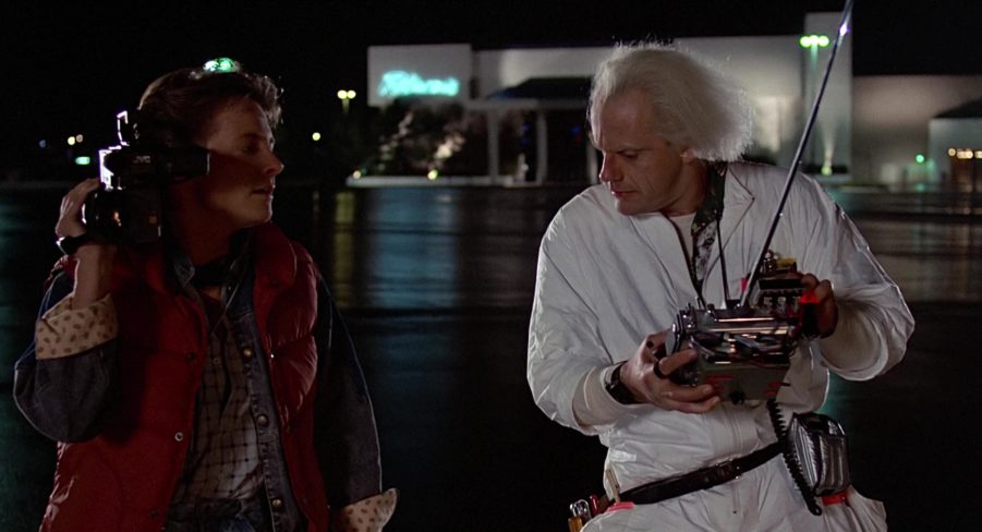 Jvc Camcorder Used By Michael J. Fox (marty Mcfly) In Back To The 