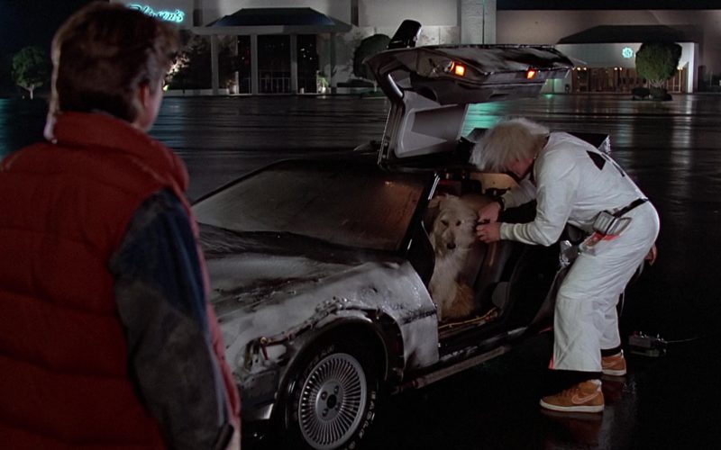 Nike Sneakers (Brown) Worn by Christopher Lloyd (Dr. Emmett Brown) in Back to the Future (7)