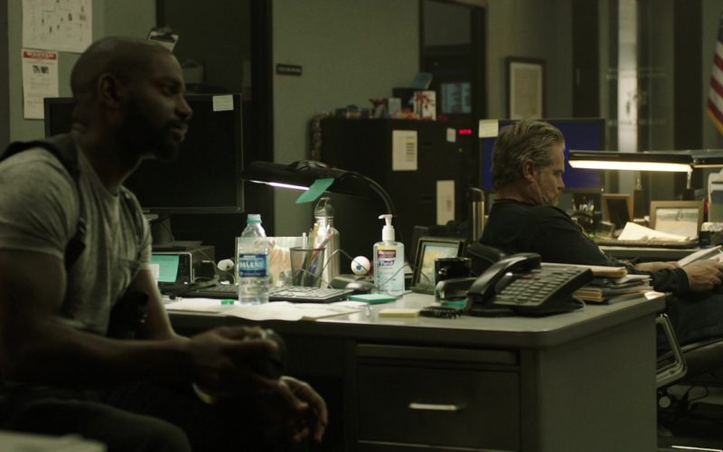 PURELL Hand Sanitizer and Dasani Water in Den of Thieves (1)