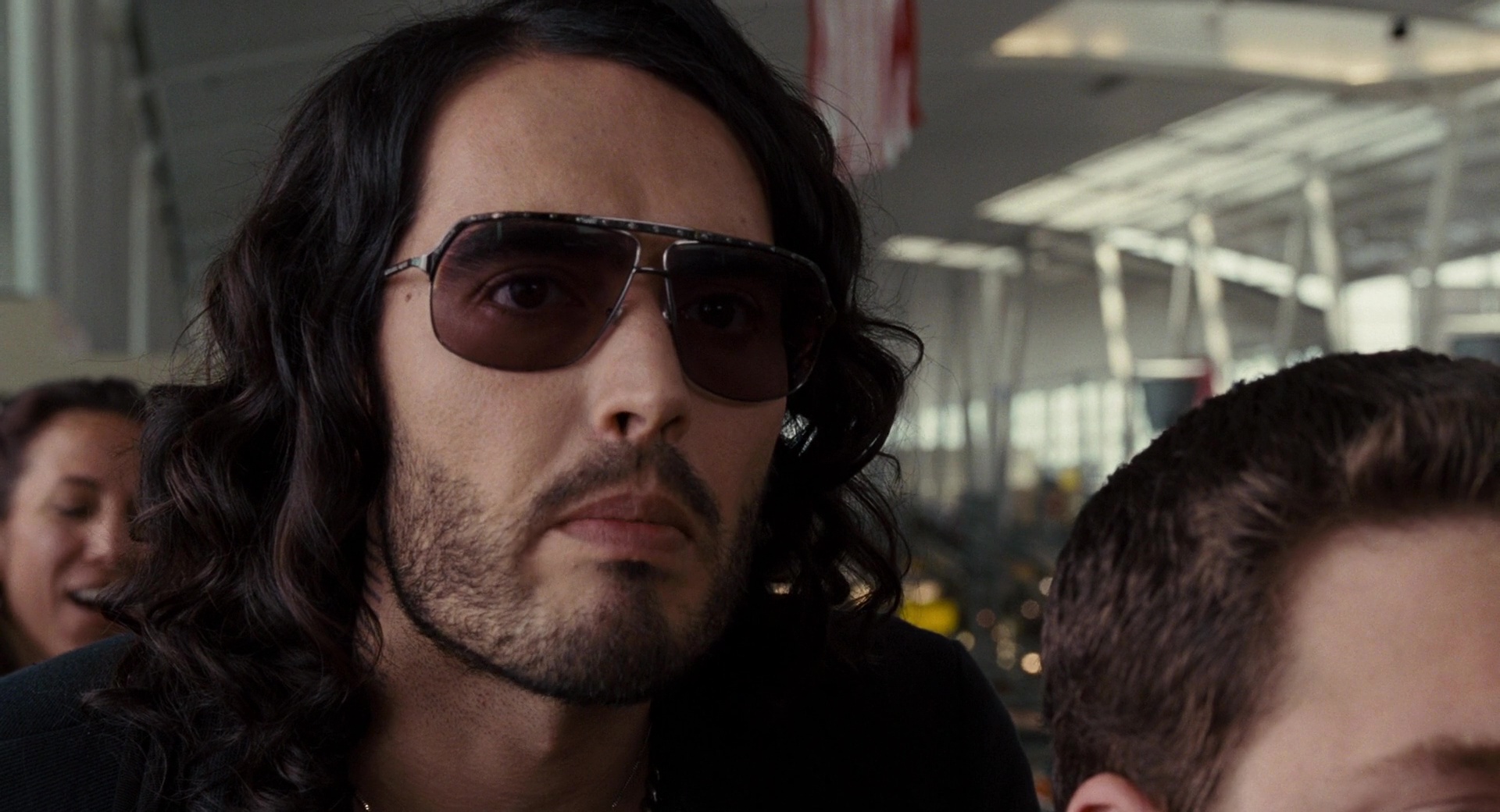 Alexander McQueen 4099 Sunglasses Worn by Russell Brand in Get Him to the G...