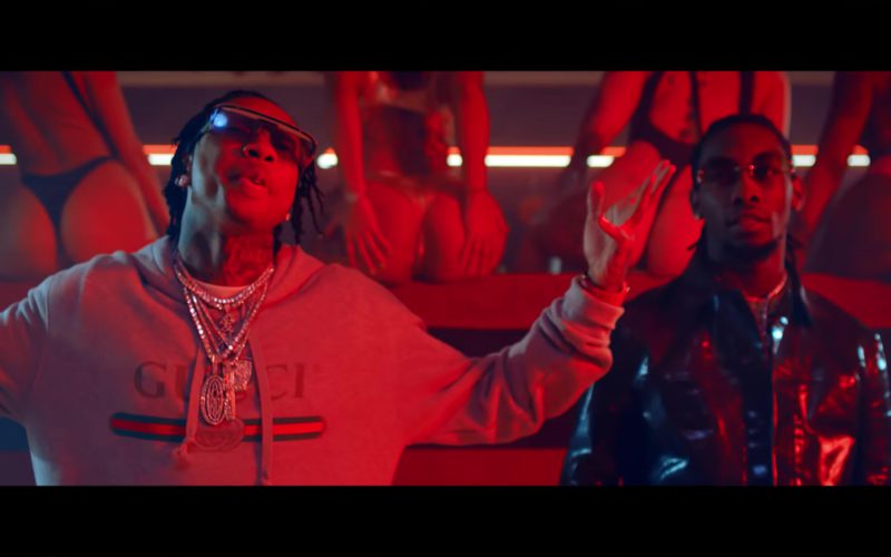 Gucci Hoodie in “Taste” by Tyga ft. Offset (6)