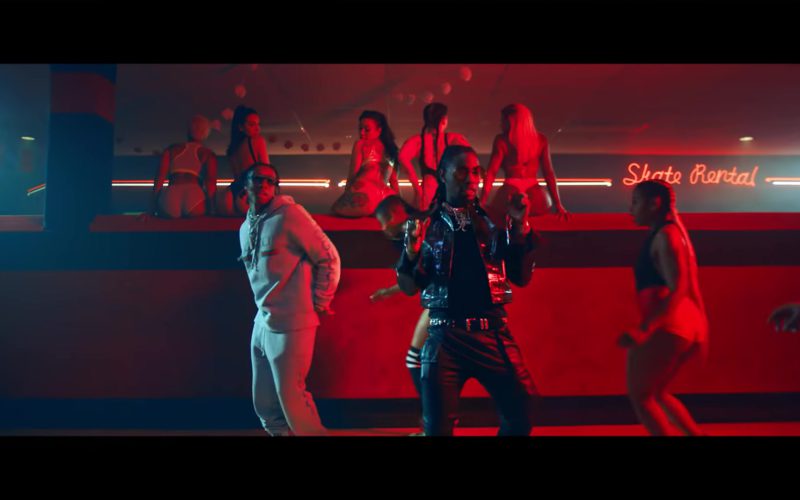 Gucci Sweatpants and Hoodie (Sweatsuit) in “Taste” by Tyga ft. Offset (2018)