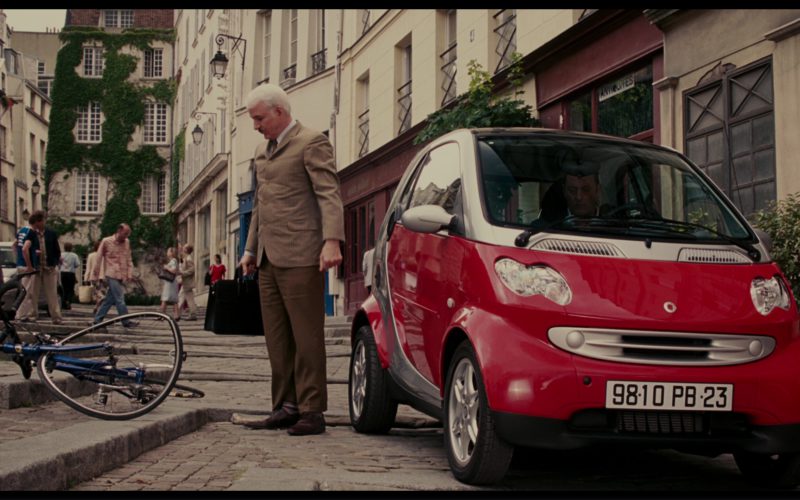 smart Fortwo Red Car Used by Steve Martin and Jean Reno in The Pink Panther (8)