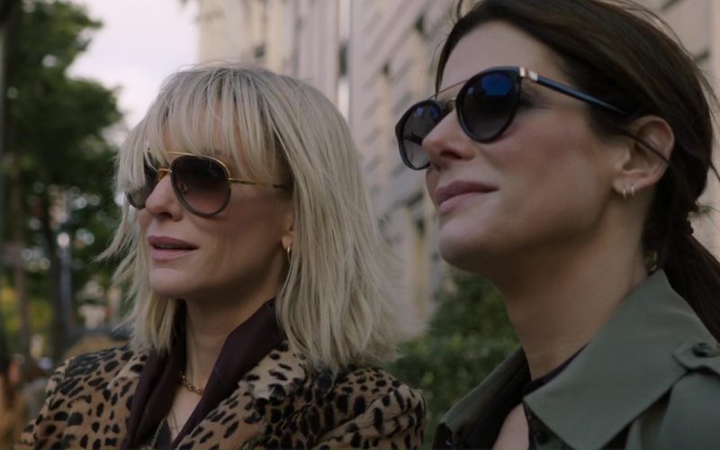 Barton Perreira Sunglasses Worn by Sandra Bullock and Dita Sunglasses Worn by Cate Blanchett in Ocean’s 8 (1)