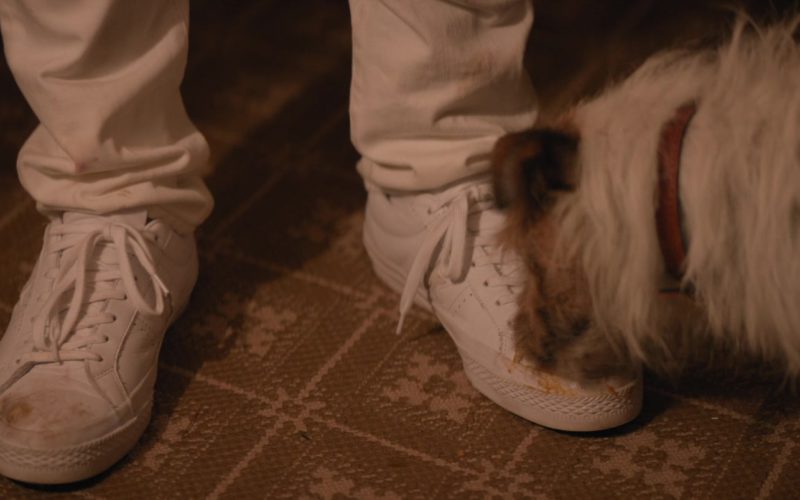 Converse One Star Leather White Shoes Worn by Nick Robinson in Love, Simon 2018 Movie (1)