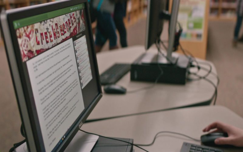 Dell Monitor Used by Logan Miller in Love, Simon (1)