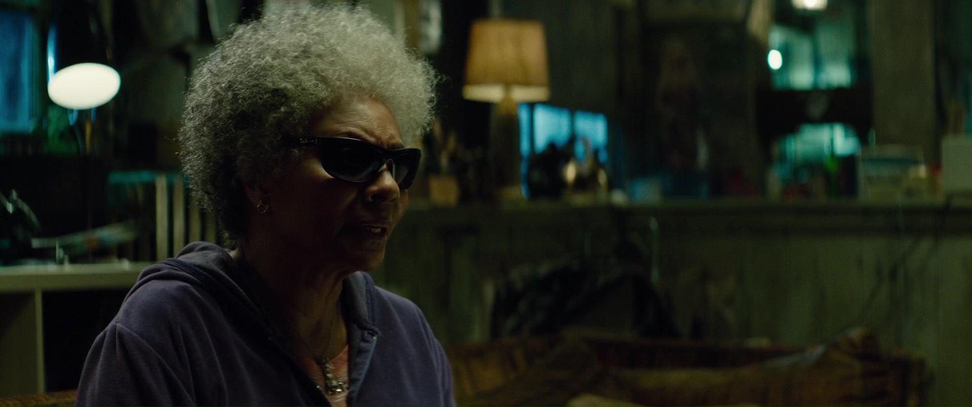 Ray-Ban Sunglasses Worn by Leslie Uggams (Blind Al) in Deadpool 2 (2018) Movie