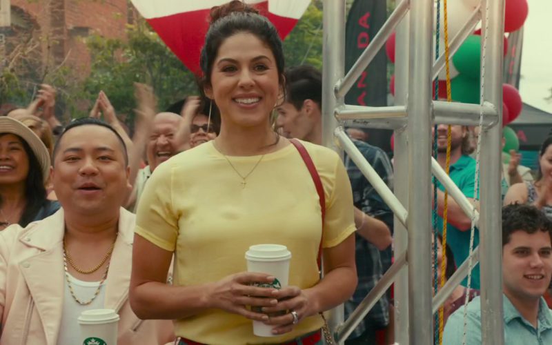 Starbucks Coffee Cups Held by Cristina Rosato and Andrew Phung in Little Italy (2018)