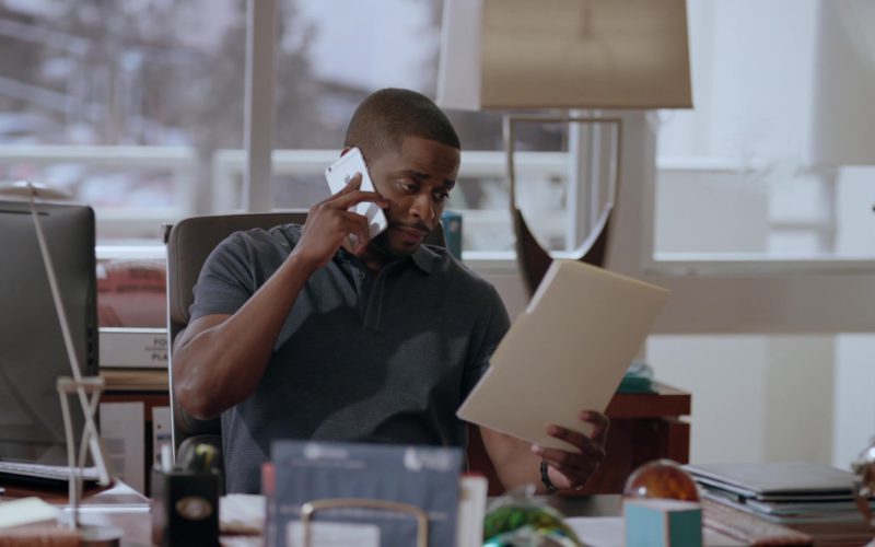 Apple iPhone Smartphone Used by Dulé Hill in Ballers