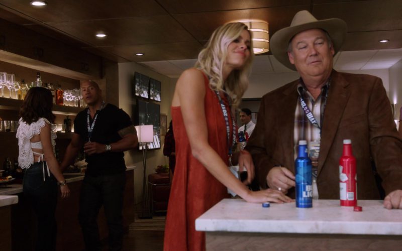 Bud Light Beer and Budweiser Beer in Ballers (1)