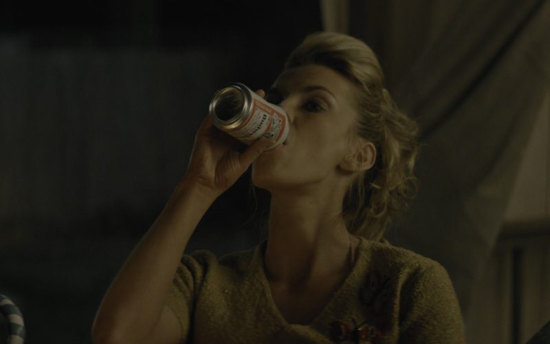 Budweiser Beer Drunk by Betty Gilpin (Debbie) in Glow Season 1 Episode 9 (1)