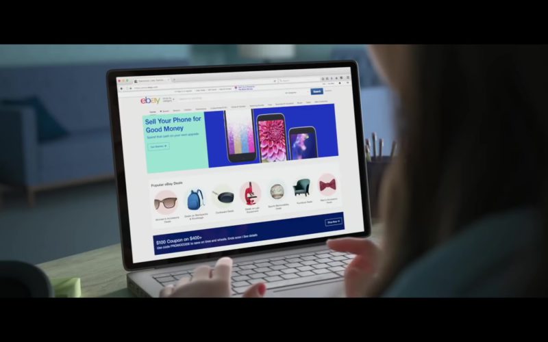Ebay Website in Ralph Breaks the Internet