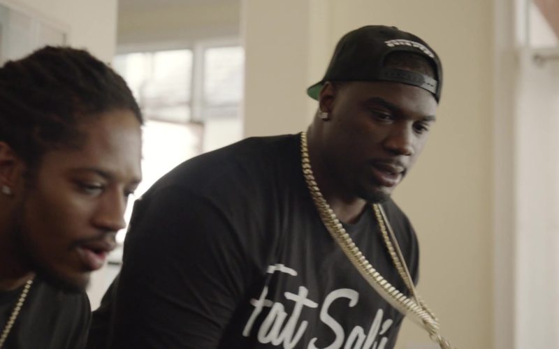 Fat Sal’s T-Shirt Worn by Donovan Carter in Ballers (1)