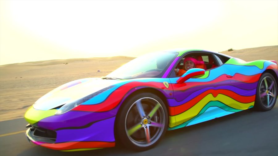 Ferrari Sports Car In Stoopid By 6ix9ine Feat Bobby Shmurda 2018