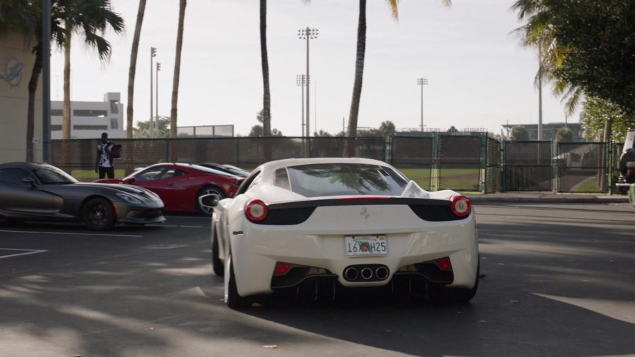 Ferrari White Sports Car Used By John David Washington (Ricky) In ...