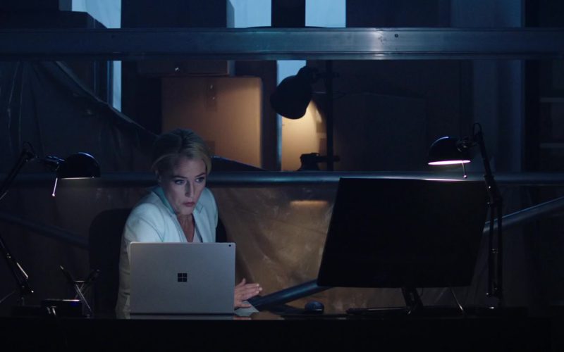 Microsoft Surface Laptop Used by Gillian Anderson in The Spy Who Dumped Me (3)