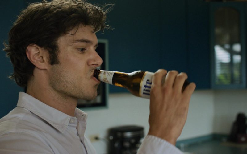 Miller Lite Beer Drunk by Adam Brody in StartUp (1)