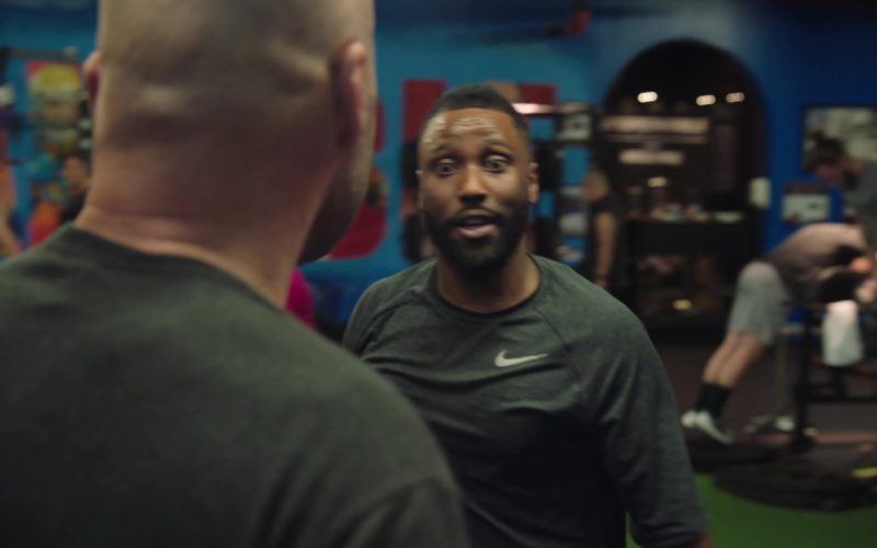 Nike Black T-Shirt Worn by John David Washington in Ballers (1)