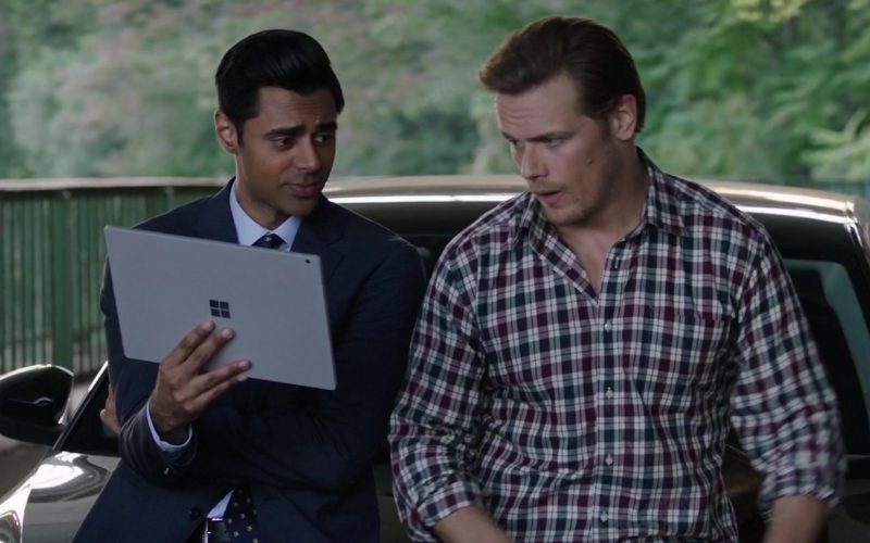 Surface Tablet Held by Hasan Minhaj in The Spy Who Dumped Me (4)
