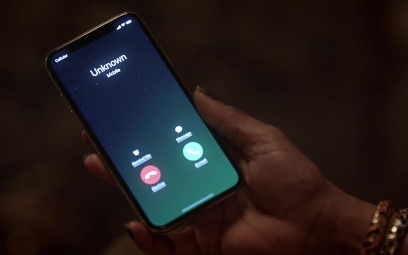 Apple iPhone X Cell Phone Used by Used by Taraji P. Henson (Cookie Lyon) in Empire Season 5 Episode 6 (1)