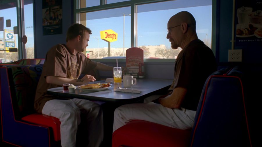 Denny's Restaurant In Breaking Bad Season 4 Episode 1 "Box Cutter" (2011)