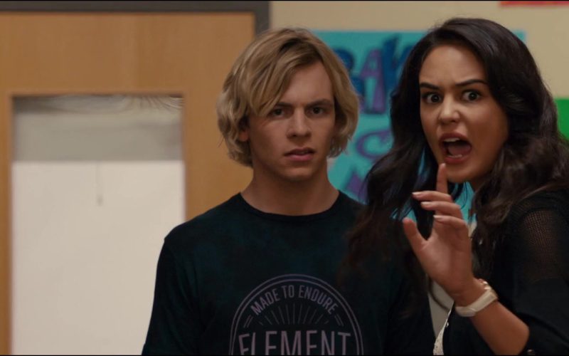 Element Made To Endure Signature Logo T-Shirt Worn by Ross Lynch in Status Update (1)