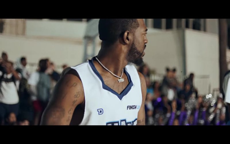 Finish Line Men’s Basketball Jersey in “HOW BOUT THAT” by Quavo