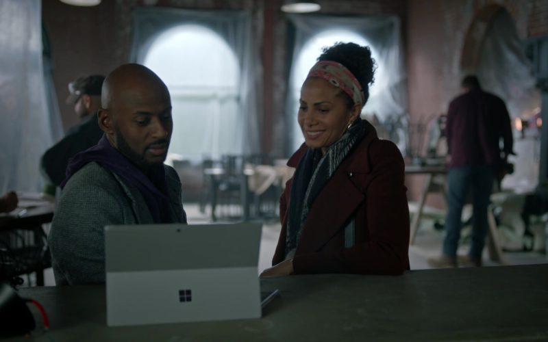 Microsoft Surface Tablet Used by Romany Malco in A Million Little Things (5)