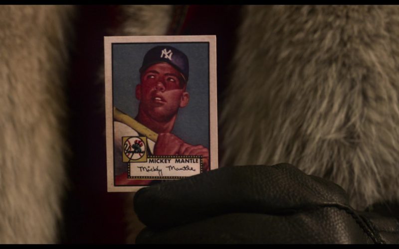 New York Yankees Baseball Card in The Christmas Chronicles