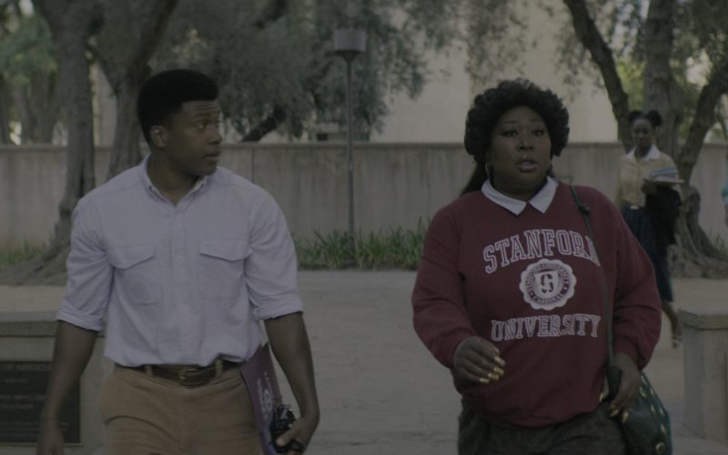 Stanford University Sweatshirt Worn by Kia Stevens in Glow Season 2 Episode 4 (1)