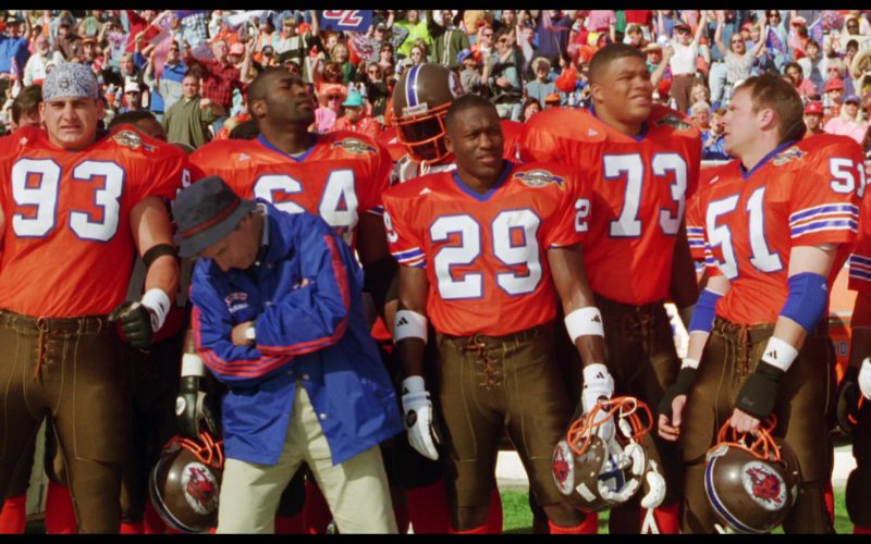 Adidas Jerseys and Wristbands in The Waterboy (1998)