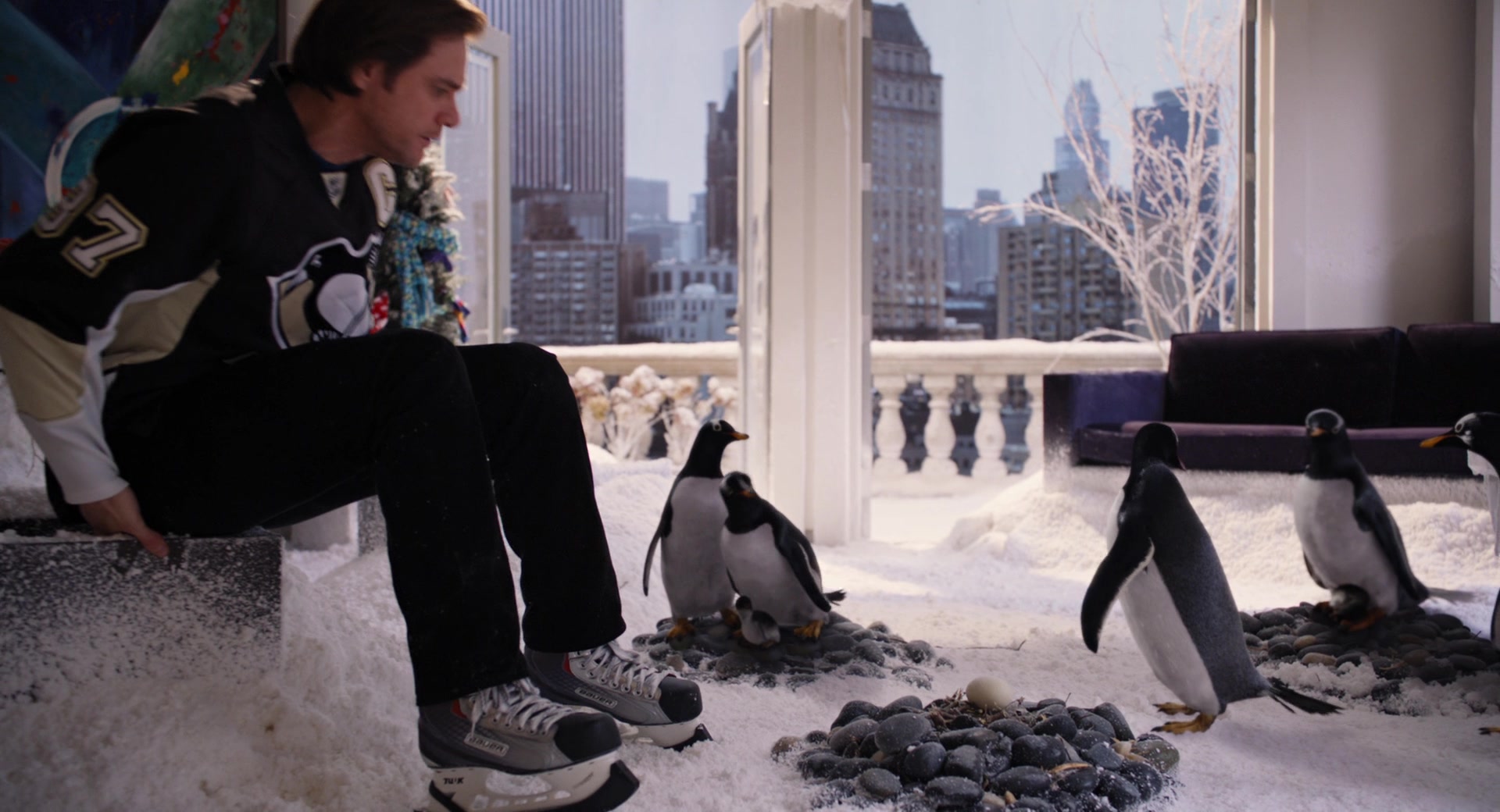 Bauer Ice Hockey Skates Worn By Jim Carrey in Mr. Popper’s Penguins (2011)....