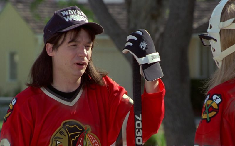 Cooper Ice Hockey Gloves Worn by Mike Myers in Wayne’s World (1)