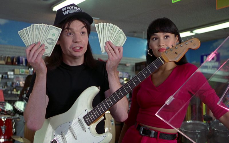 Fender Guitar Used by Mike Myers in Wayne’s World (5)