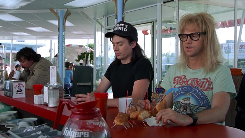 Folgers Coffee In Wayne’s World (1992)