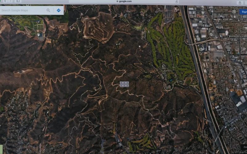Google Maps in Under the Silver Lake (1)