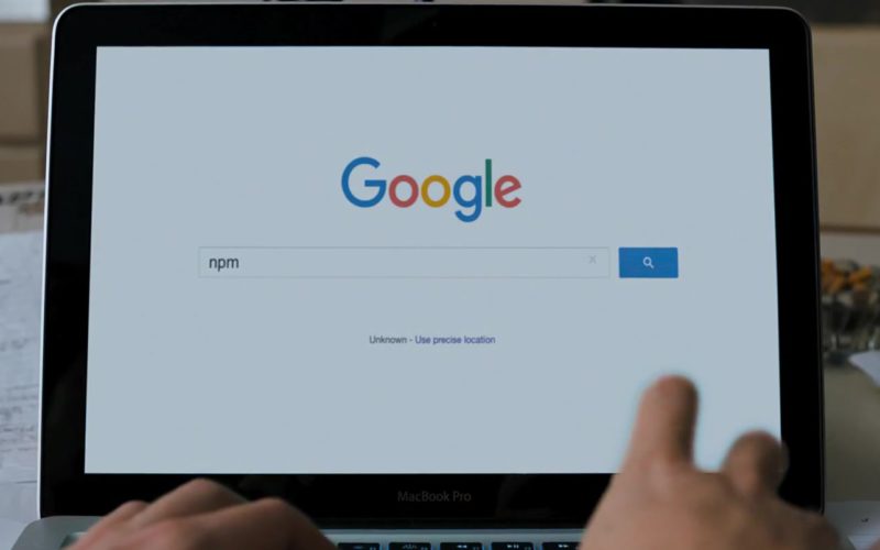 Google Search and MacBook Pro Laptop in Under the Silver Lake (1)