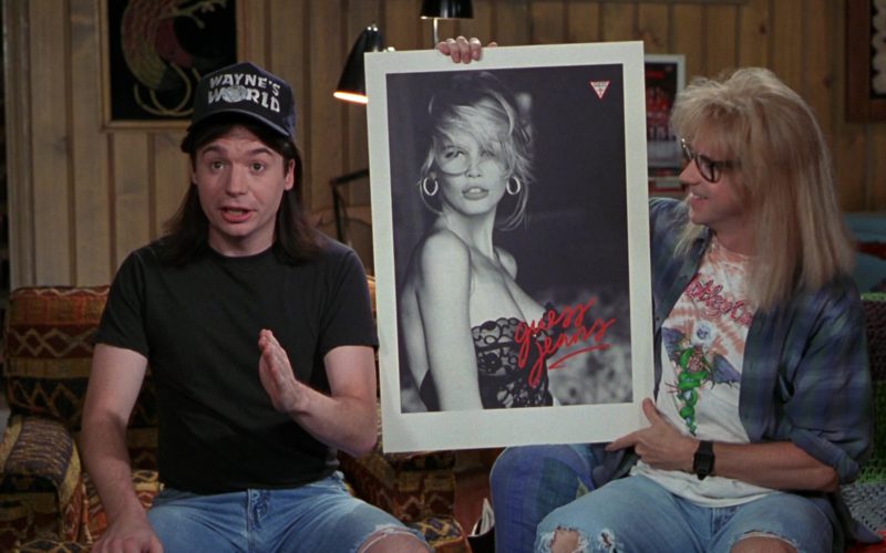 Guess Jeans Poster in Wayne’s World (1)