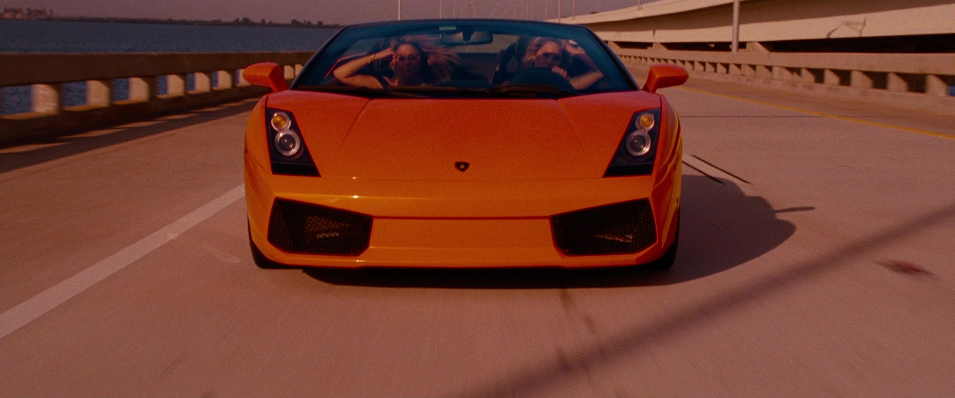 Lamborghini Gallardo Spyder Sports Car in Spring Breakers  