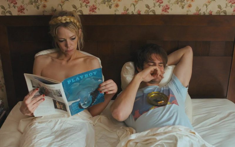 Playboy Magazine Held by Riki Lindhome in Under the Silver Lake (1)
