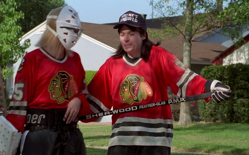 Sher-Wood Ice Hockey Stick Used by Mike Myers in Wayne’s World