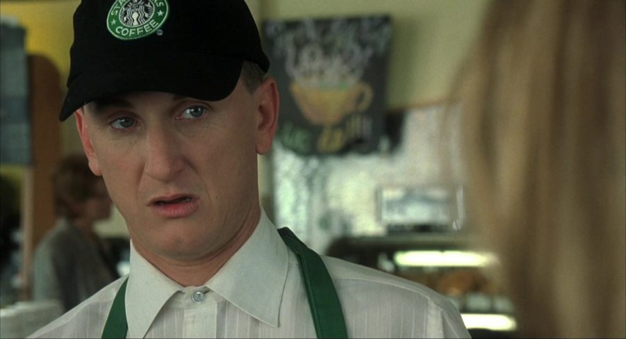 Starbucks Cap Worn By Sean Penn In I Am Sam (2001)