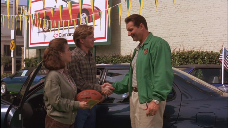 Wilson NFL Football And Chevrolet Camaro Billboard In Little Giants (1994)